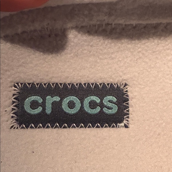 CROCS White Quilted Sandals - Picture 7 of 9